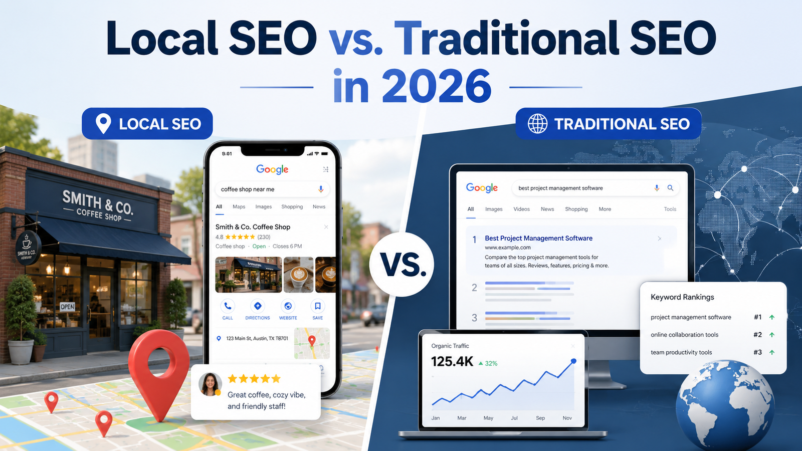 Local SEO vs. Traditional SEO